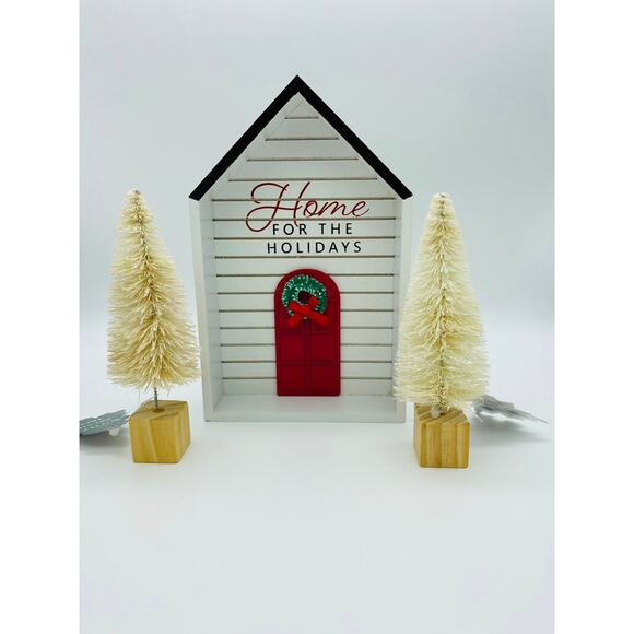 Home For The Holidays Tabletop Sign - Picture 1 of 1